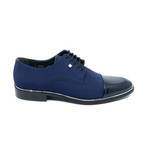 Fosco // Boone Classic Shoes // Navy Blue (Euro: 45)