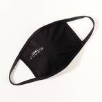 Flat Performance Face Mask // 3-Pack // Jet Black