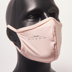 Contoured Performance Face Mask // 3-Pack // Jet Black + Rose Quartz + Rose Quartz