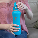 Insulated DYLN Bottle // 21 oz (DYLN Blue)