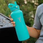 Insulated DYLN Bottle // 32 oz (DYLN Blue)