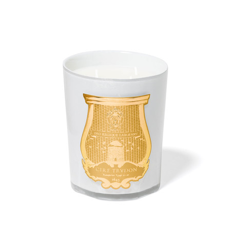 Abd El Kader Intermezzo Candle // 28 oz // White + Gold