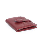 Deriza // Dublin Wallet // Claret Red