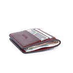 Deriza // Yosemite Wallet // Claret Red