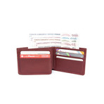 Deriza // Monte Carlo Wallet // Claret Red