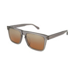 Men's Square Sunglasses // Gray + Brown