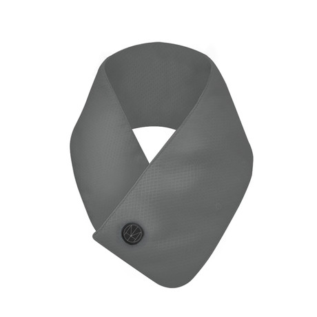 Sustain Sport Heated Scarf // Silver Grey