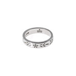 Gucci 18k White Gold Icon Ring // Ring Size: 6.75 // Store Display