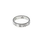 Gucci 18k White Gold Icon Ring // Ring Size: 6.5 // Store Display