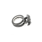 Gucci Sterling Silver Les Marche Des Merveilles Ring // Ring Size: 7.25 // Store Display