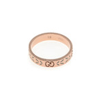 Gucci 18k Rose Gold Icon Ring // Ring Size: 7.25 // Store Display