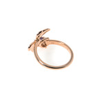 Gucci 18k Rose Gold Ruby Flora Ring // Ring Size: 6 // Store Display