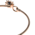 Gucci 18k Rose Gold Diamond Flora Bracelet II // Store Display