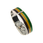 Gucci Sterling Silver Stripe Bracelet II // Store Display