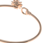 Gucci 18k Rose Gold Diamond Flora Bracelet I // Store Display