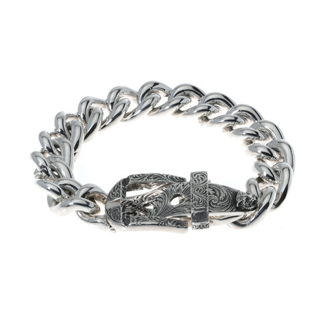 Gucci Sterling Silver Les Marche Des Merveilles Bracelet III // Store Display