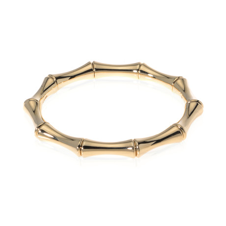 Gucci 18k Yellow Gold Bamboo Bracelet I // Store Display