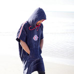 Unisex Surf Pancho // Blue (Onesize)