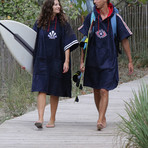 Unisex Surf Pancho // Blue (Onesize)