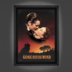 Gone with the Wind // Romantic Sunset // MightyPrint™ LED Wall Art