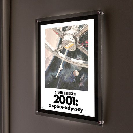 2001 A Space Odyssey // The Ultimate Trip // MightyPrint™ LED Wall Art