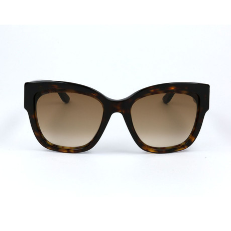 Women's Roxie Sunglasses // Dark Havana + Brown