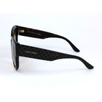 Women's Roxie Sunglasses // Dark Havana + Brown