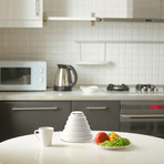 Mahaton Foldable Tableware Sterilizer // White
