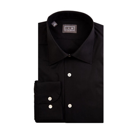 Broadcloth Dress Shirt // Black (15 32/33)