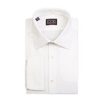 Mini-Pique French Cuff Dress Shirt // White (16 32/33)