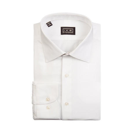 Herringbone Dress Shirt // White (15 32/33)