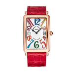 Franck Muller Ladies Long Island Quartz // 1002 QZ MAGIC COLOR 5N