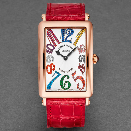 Franck Muller Ladies Long Island Quartz 1002 QZ MAGIC COLOR 5N