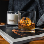 Olympic Cocktail Glass Candle