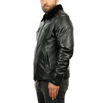 Igor Leather Jacket // Black (M)