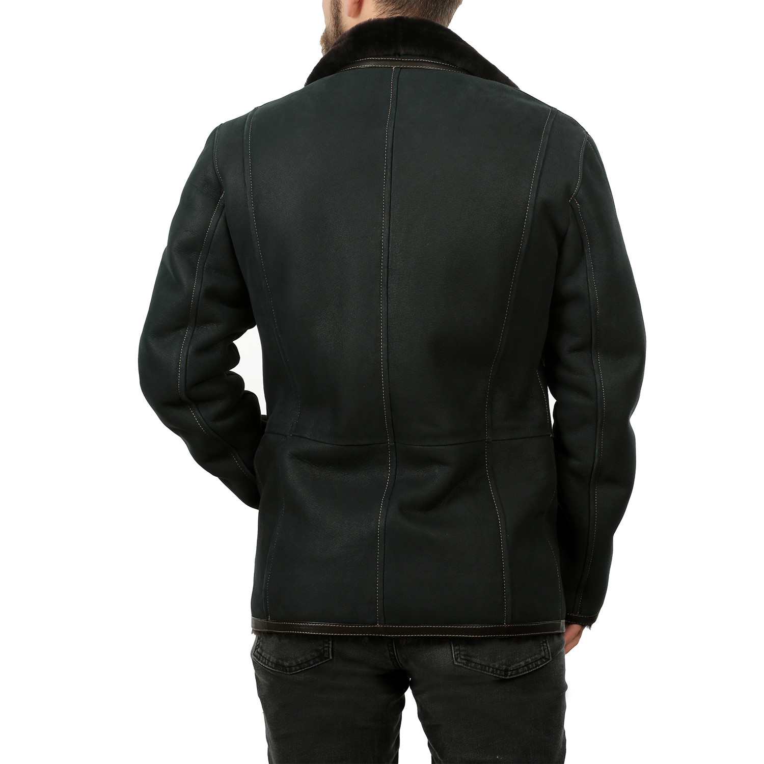 Emerson Leather Jacket // Blue (XS) - YASEMEN DIŞ TİCARET LTD. ŞTİ ...