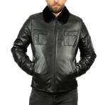 Igor Leather Jacket // Black (L)