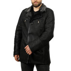 Nelson Leather Jacket // Black (M)