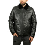Igor Leather Jacket // Black (3XL)