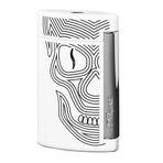 Minijet White Skulls Lighter