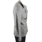 Julian Double Breasted Jacket // Gray (Euro: 36)