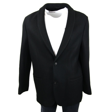 Oscar Shawl Collar Jacket // Black (Euro: 36)