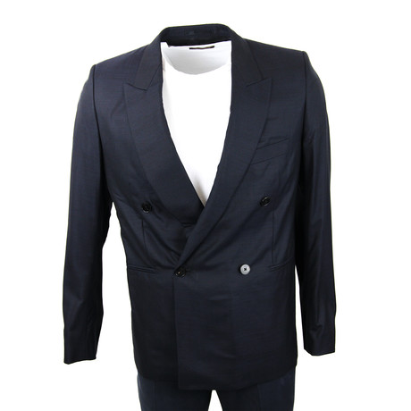 Julian Double Breasted Jacket // Navy (Euro: 36)