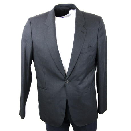 Michel Single Breasted Jacket // Marled Gray (Euro: 36)