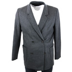 Mies Double Breasted Jacket // Gray (Euro: 44)
