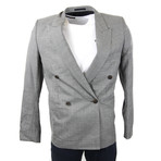 Julian Double Breasted Jacket // Gray (Euro: 36)