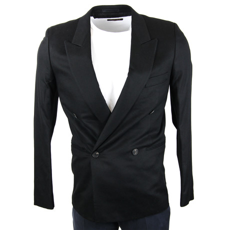 Julian Double Beasted Jacket // Black (Euro: 36)
