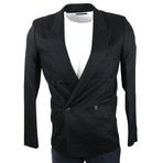 Julian Double Beasted Jacket // Black (Euro: 44)
