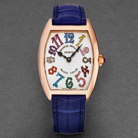 Franck Muller Ladies Casablanca Quartz // 7502 QZ MAGIC COLOR 5N BU