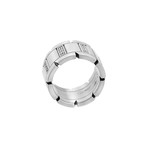 Cartier 18k White Gold Tank Francais Diamond Ring // Ring Size: 5.5 // Pre-Owned